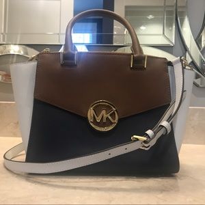 Michael Kors Tri-color Hudson purse